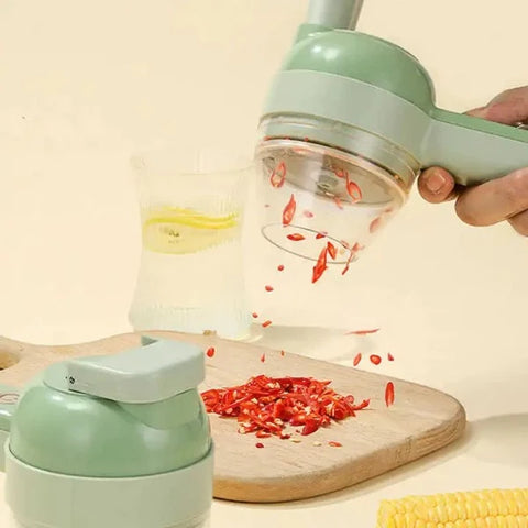 4-in-1 Chopper & Grinder - Foodies Kitchenware