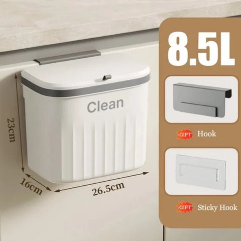 Kitchen Hanging Trash Can - Foodies Kitchenware